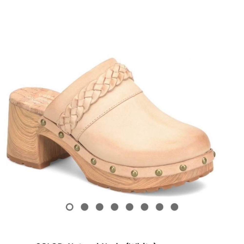Kork Ease Tilly Clogs Size 6- Color Natural Nude, Never worn!